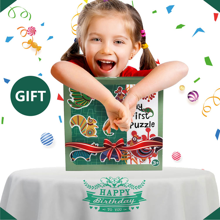 Đồ chơi xếp hình xe đạp 3D bằng gỗ