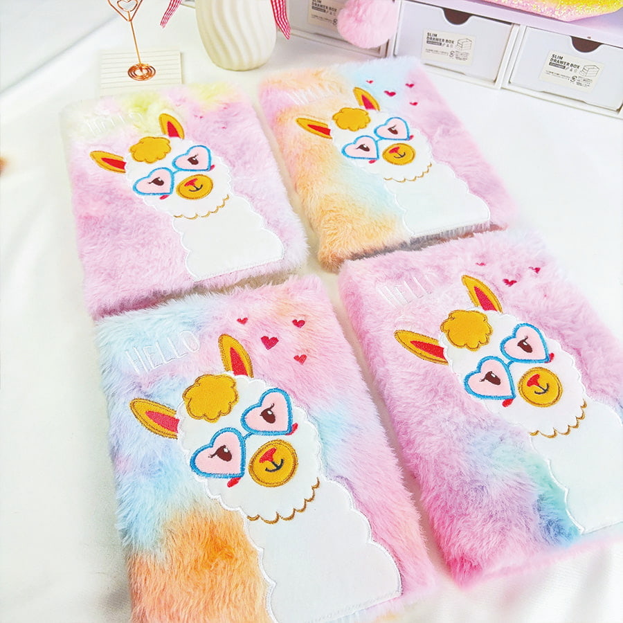 Sổ tay sang trọng Nhật ký Alpaca dễ thương A5 Sổ tay sang trọng Nhật ký Alpaca dễ thương A5
